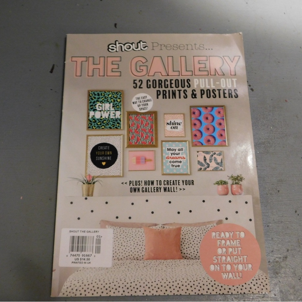 Decor Magazine with Pull out Pictures the Gallery